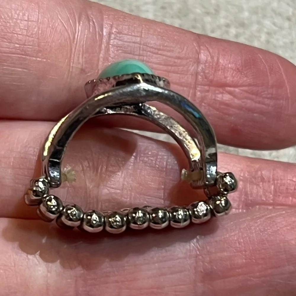 Turquoise Adjustable Ring - Picture 4 of 6
